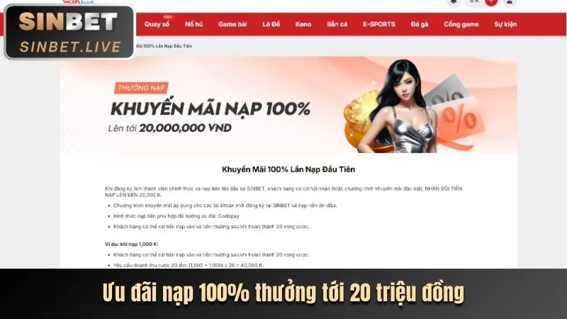 Khuyến mãi hoàn trả không giới hạn CN3789